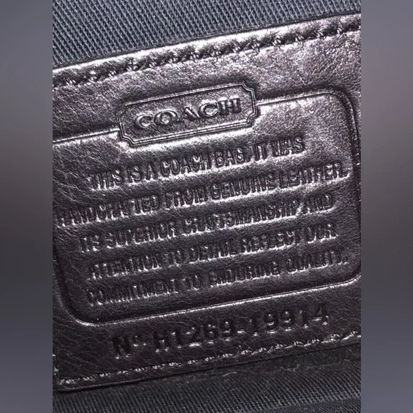 COACH LEGACY LEATHER PENNY BAG - Picture 11 of 11